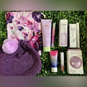 Pixi Skincare Set with Purple Accents